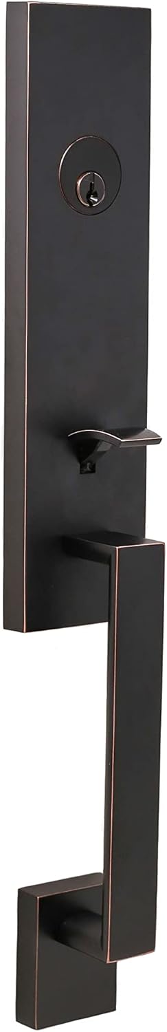 Weslock Leighton Entry Handle Oil Rubbed Bronze