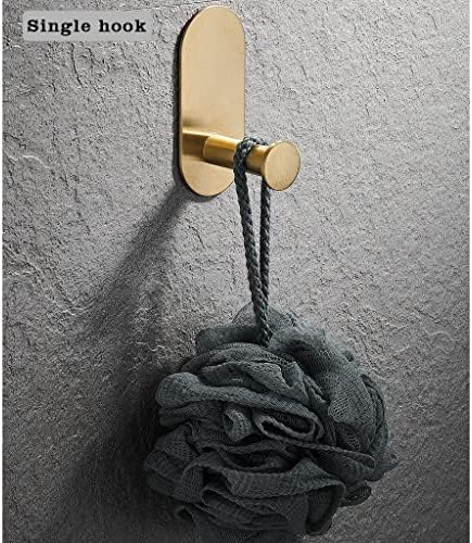 ANNBKA Bathroom Hardware Set with Robe Hook Towel Bar and Toilet Paper Holder