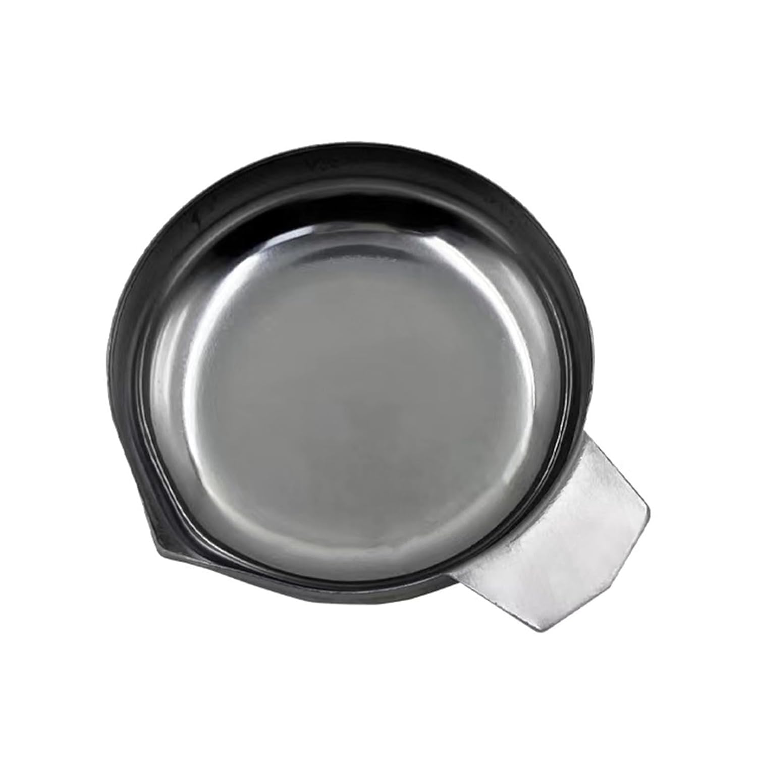 2 Pieces Stainless Steel Small Weighing Trays for Digital Scales