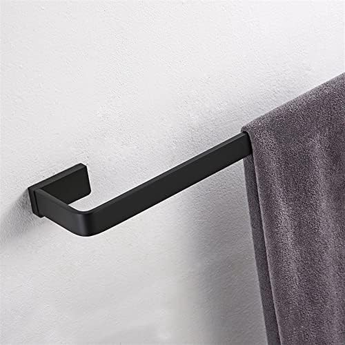 ANNBKA Matte Black Copper Towel Bar 30cm
