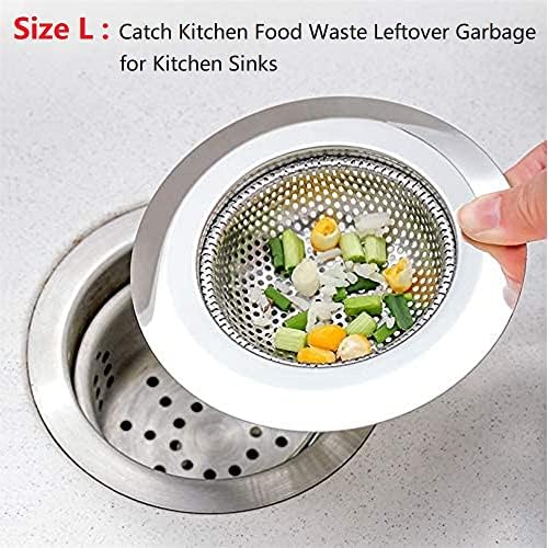 CNSZNAT 3-Pack Drain Strainers for Kitchen and Bath