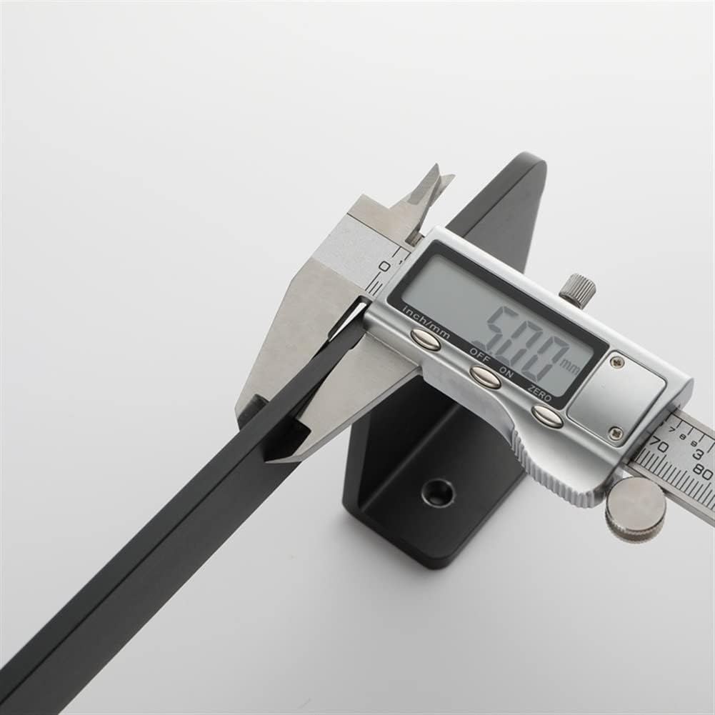 ANNBKA Aluminum Towel Bar Black Wall Mounted Towel Holder for Bathroom Kitchen