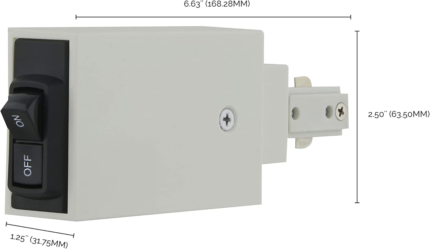 Satco Nuvo TL104 Track Current Limiter White 5 Amps