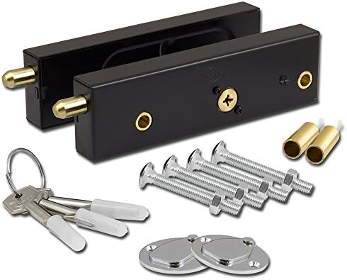 Asec AS1997 Garage Door Lock - Black 1