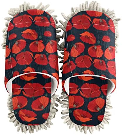 DOMIKING Mop Slippers for Easy Floor Cleaning