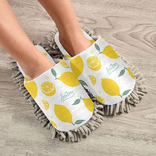 DOMIKING Floor Cleaning Slippers for Women and Men