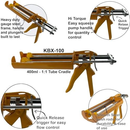 KBX100 Dual Component Epoxy Dispenser with 9 Tools