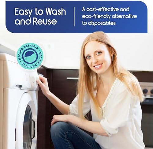 Inspire Waterproof Mattress Protector 2 Pack - Dark Blue for Stain Hiding