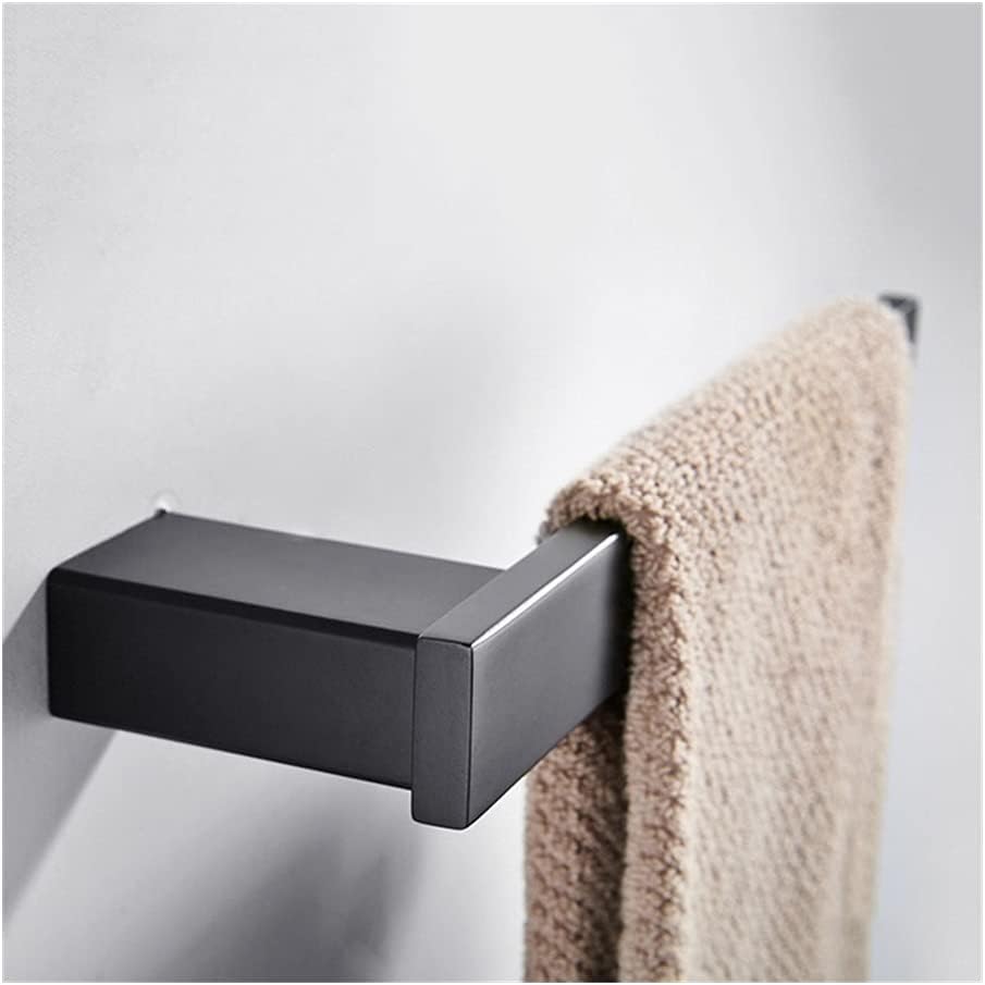 Modern 304 Stainless Steel Towel Bar Holder Black