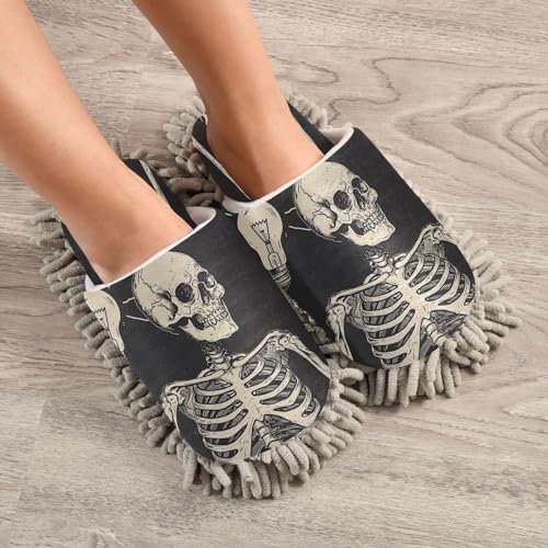Zhirexin Comfortable Mop Slippers for Home Cleaning