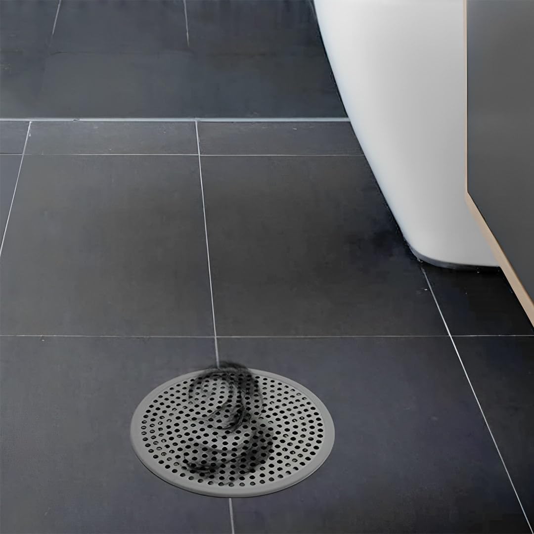Vastland Shower Drain Hair Catcher - Stainless Steel Cover for Bathtub and Sink