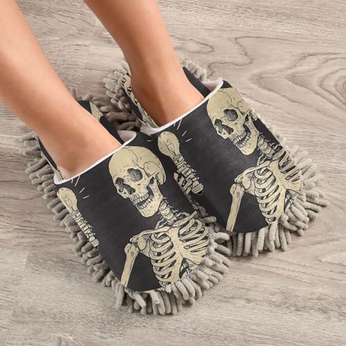 Zhirexin Microfiber Mop Slippers for Kitchen Cleaning 1