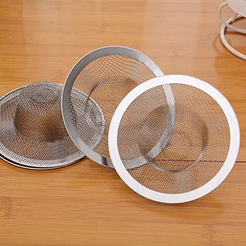 Stainless Steel Sink Strainer Hair Catcher Stopper for Kitchen and Bathroom