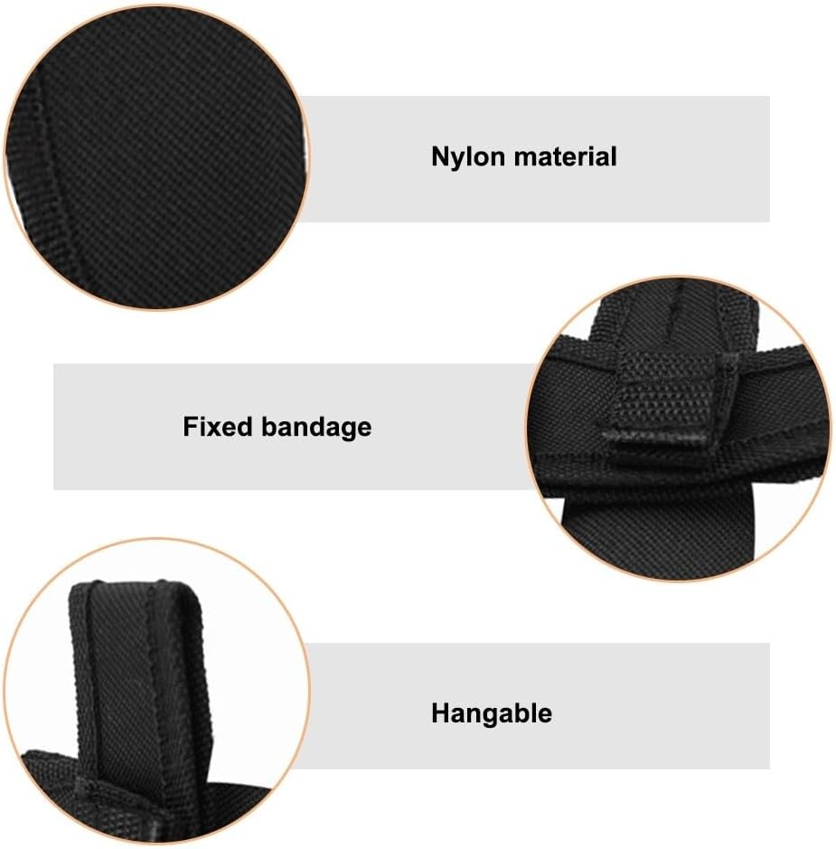 3PCS Straight Knife Sleeve with Fixed Loop for 39 Blade Knife