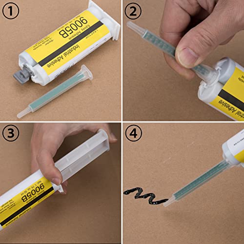 PAGOW 25Pcs 33 Inch Epoxy Mixing Nozzle