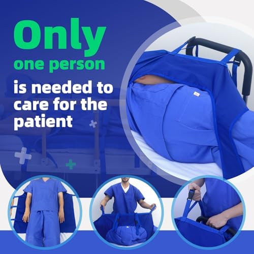 OISNSOIN Positioning Bed Pad with Handles 31x29 Incontinence Mattress 1