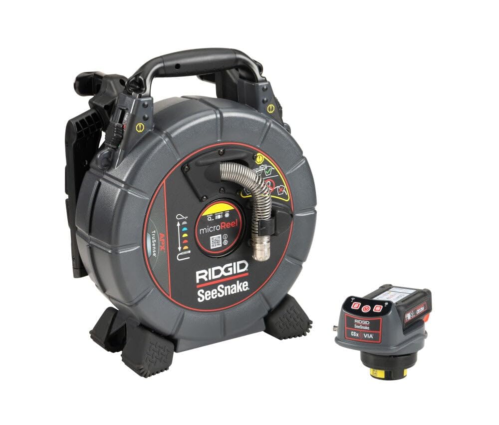 RIDGID SeeSnake microREEL APX CSX Via System