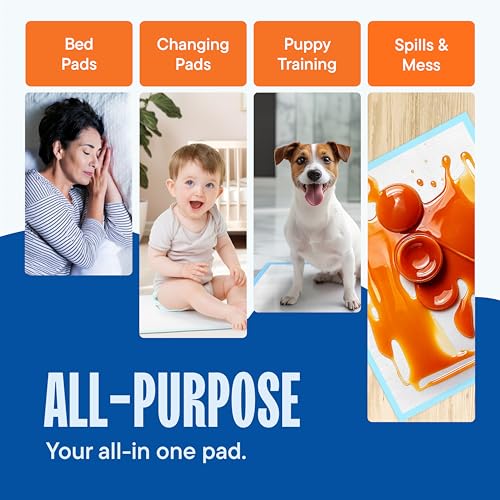 Stack Man Chucks Pads Disposable Underpads 100-Pack