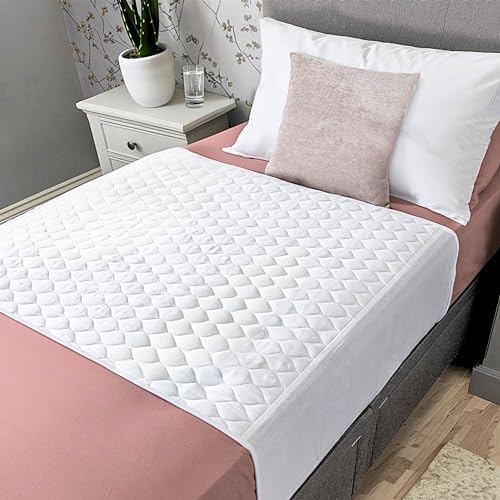Hygge Sheets Organic Reusable Bed Pads - 100 Waterproof Twin Size