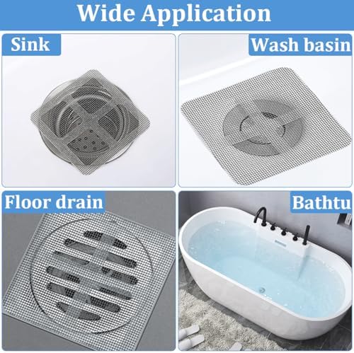 TORIHIKI Disposable Drain Hair Catcher 50 Pcs