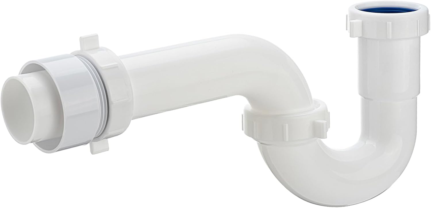 Yariwiz White P Trap 1 12 Inch Drain Kit