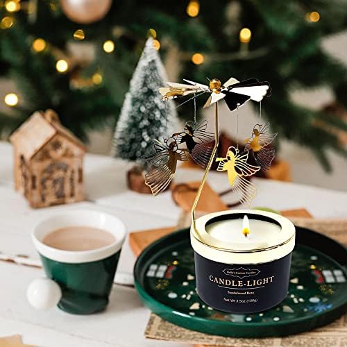 Kellys Custom Candles Angel Rotating Scented Candle