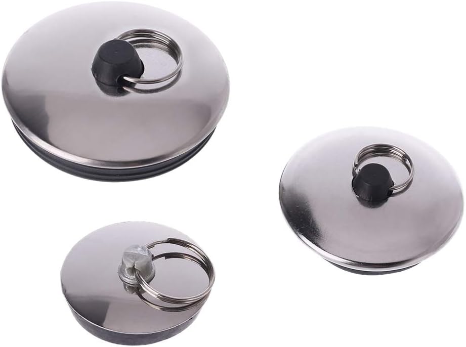 staol Kitchen Drain Plug Water Stopper for Bath Sink Basin