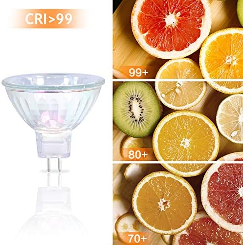 GMY 50W 12V MR16 Halogen Bulbs 6 Pack