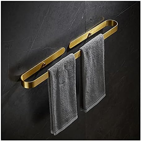 ANNBKA Brush Gold Wall-Mounted Towel Bar 1