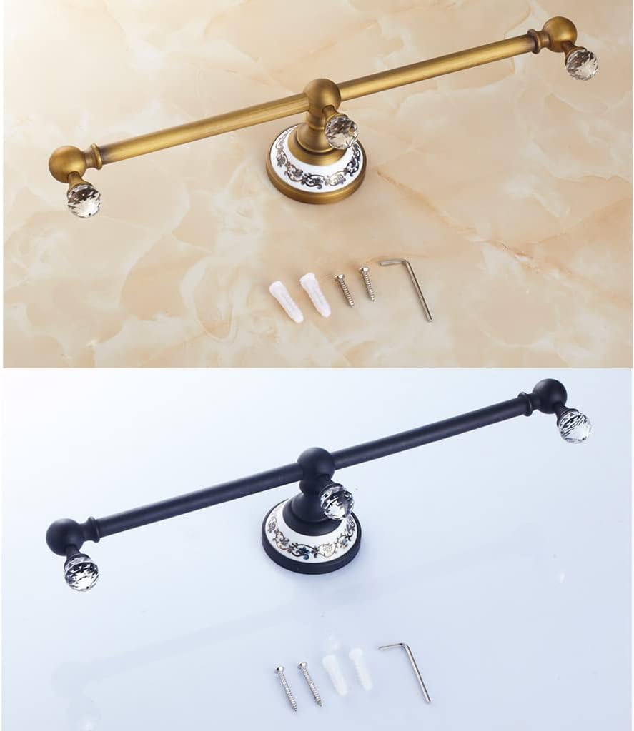 ANNBKA Black Antique Copper Towel Bar