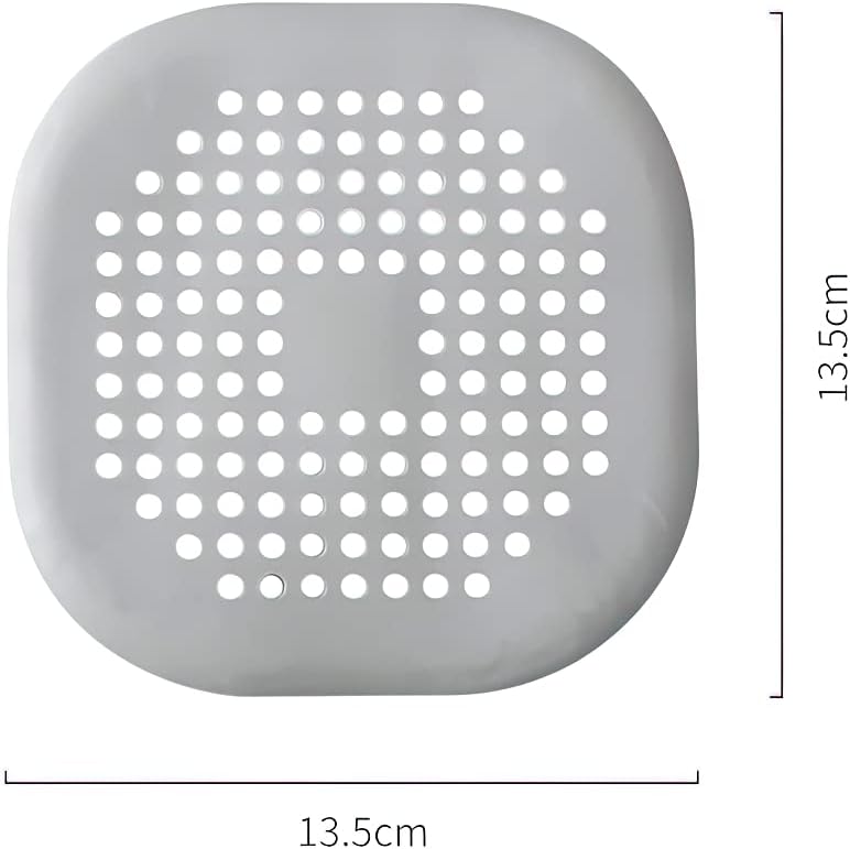 Philbinden 2-Piece Shower Drain Hair Catcher with Sucker