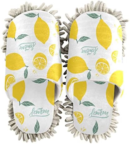 DOMIKING Floor Cleaning Slippers for Women and Men