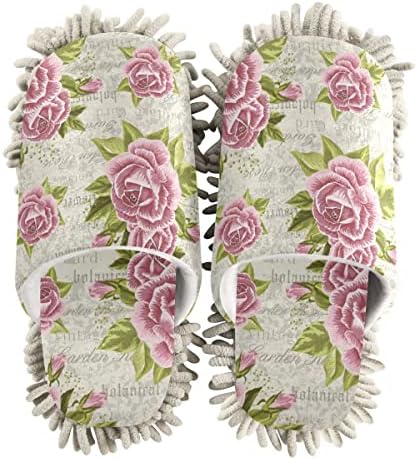 DOMIKING Mop Slippers for Floor Cleaning