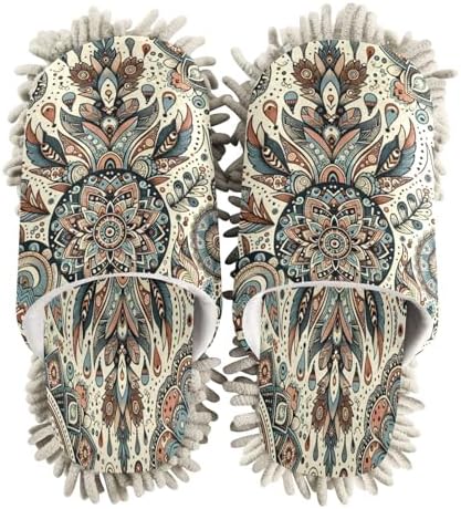 Zhirexin Mandala Pattern Cleaning Slippers 1