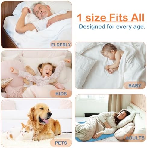 BoxLuote Washable Underpads Reusable for Kids Adults and Pets