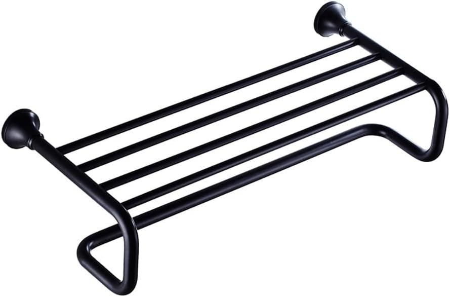 ANNBKA Black Bronze Towel Holder Wall Mounted 1
