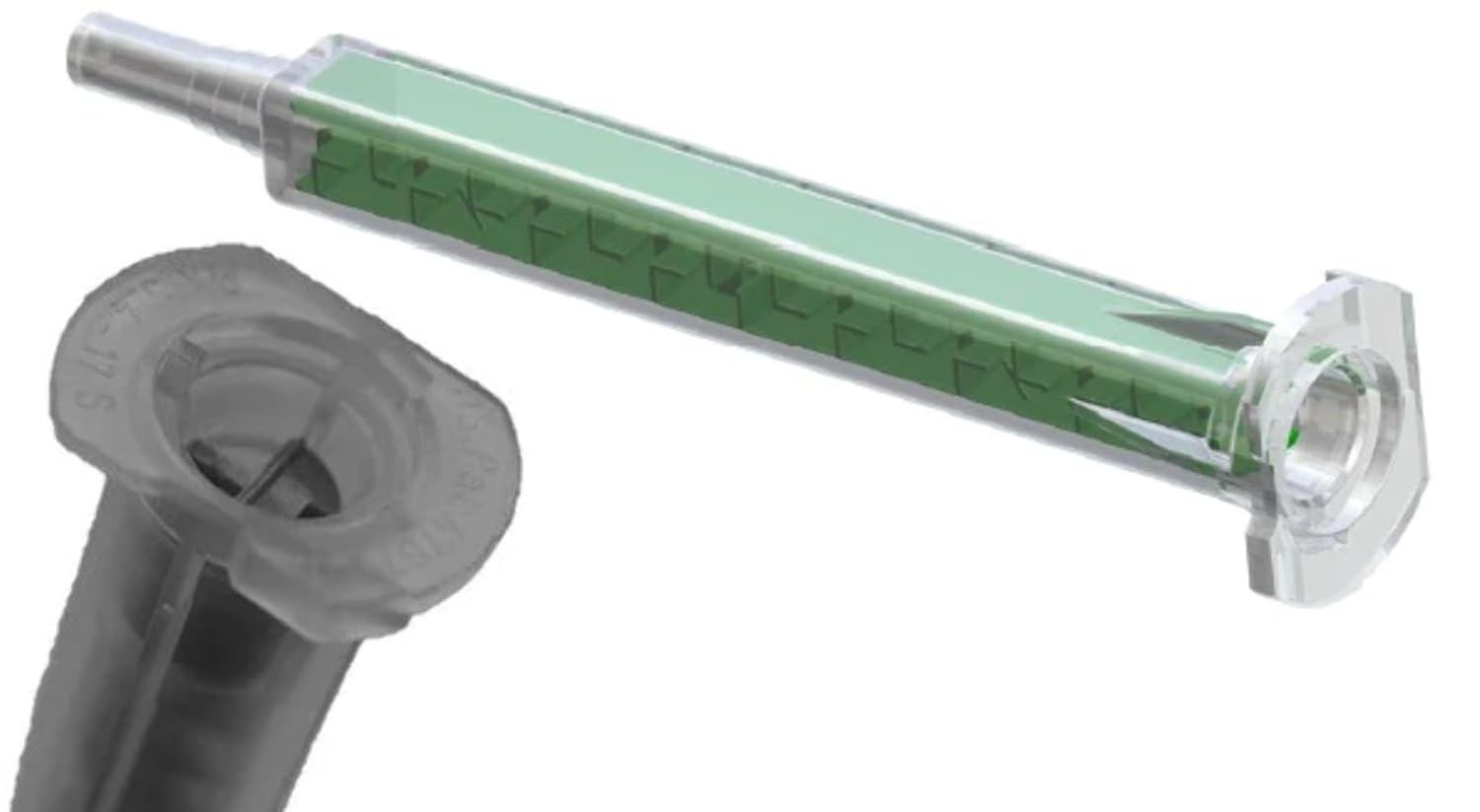 Atlas Pro SquareQuadro Hi-Efficiency Mixing Nozzles for 50ml Cartridges 1