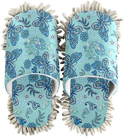DOMIKING Microfiber Mop Slipper for Easy Cleaning