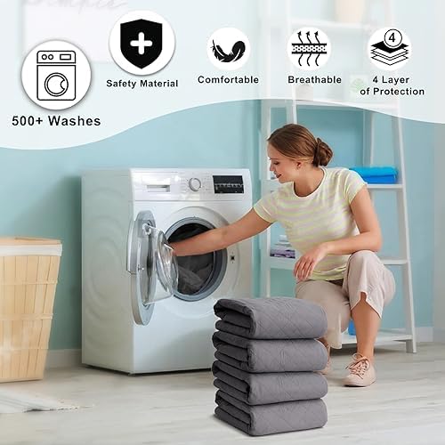 Brosive Reusable Waterproof Bed Pads 36x52 Inch 4Pack