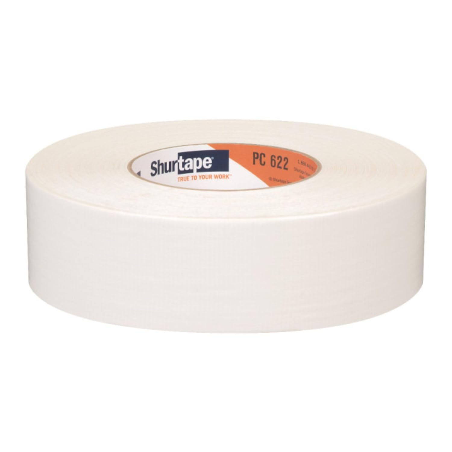Shurtape PC-622 Contractor Grade Duct Tape 2in x 60yds White