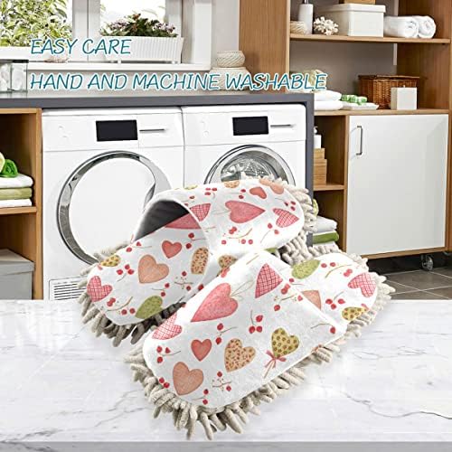 DOMIKING Mopping Slippers with Microfiber Sole 1