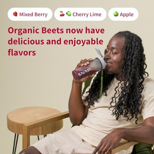 Snap Supplements Organic Beet Root Powder 250g Mixed Berry