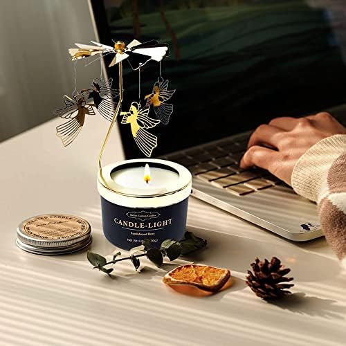Kellys Custom Candles Angel Rotating Scented Candle