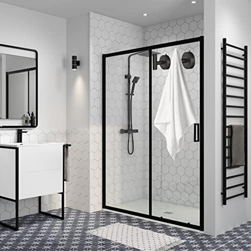 DGYB 15LB Suction Cup Towel Hooks Set of 2 Black Stainless Steel