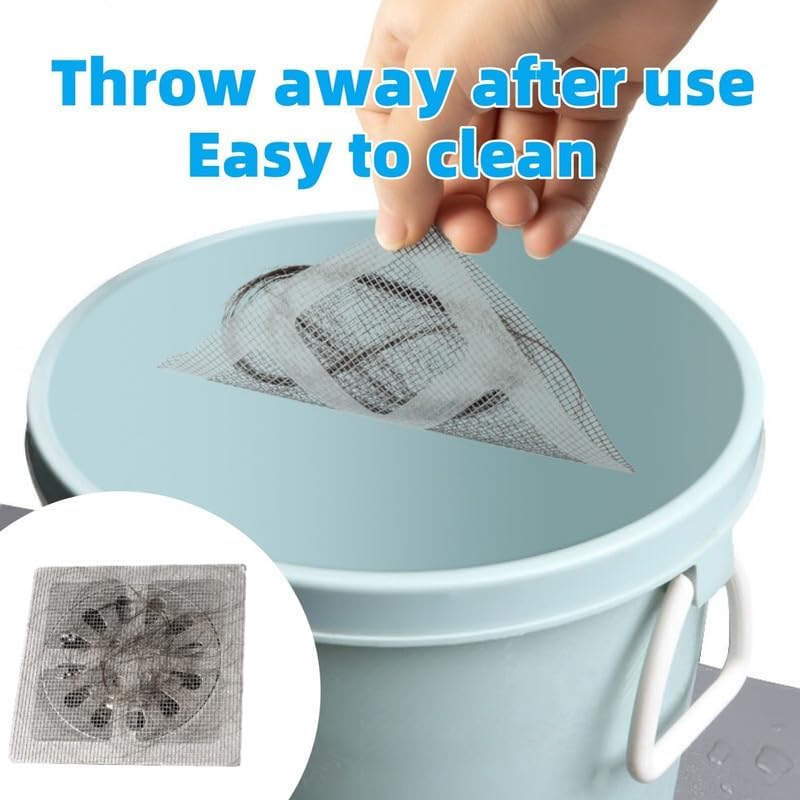 WEERSHUN Disposable Hair Drain Stickers 10PCS