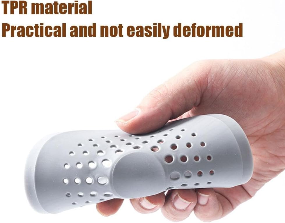 Shower Drain Hair Catcher Flexible TPR Strainer for Bathtub