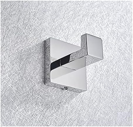 ANNBKA Chrome Towel Rail Wall Mounted Towel Holder Set 1