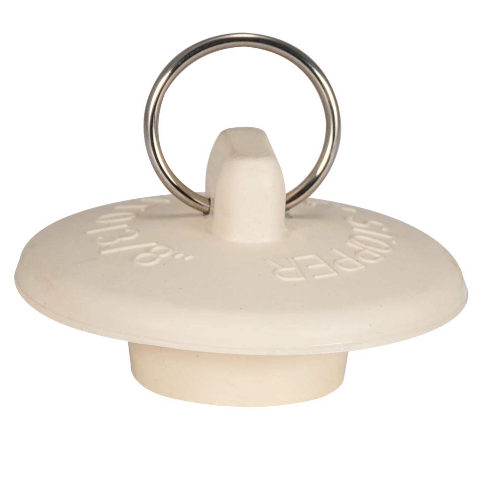 EZ-FLO Universal 1 Inch to 1-38 Inch Rubber Drain Stopper