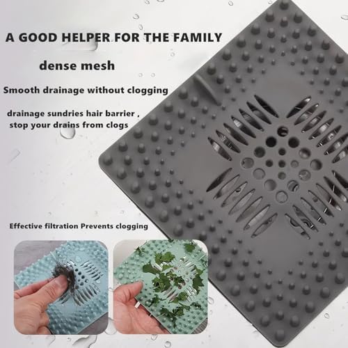 4 Pack Hair Catcher for Sink Shower Bathtub Drain