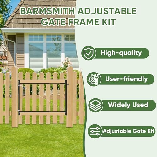 BARNSMITH Anti Sag Gate Kit for Wooden Fences